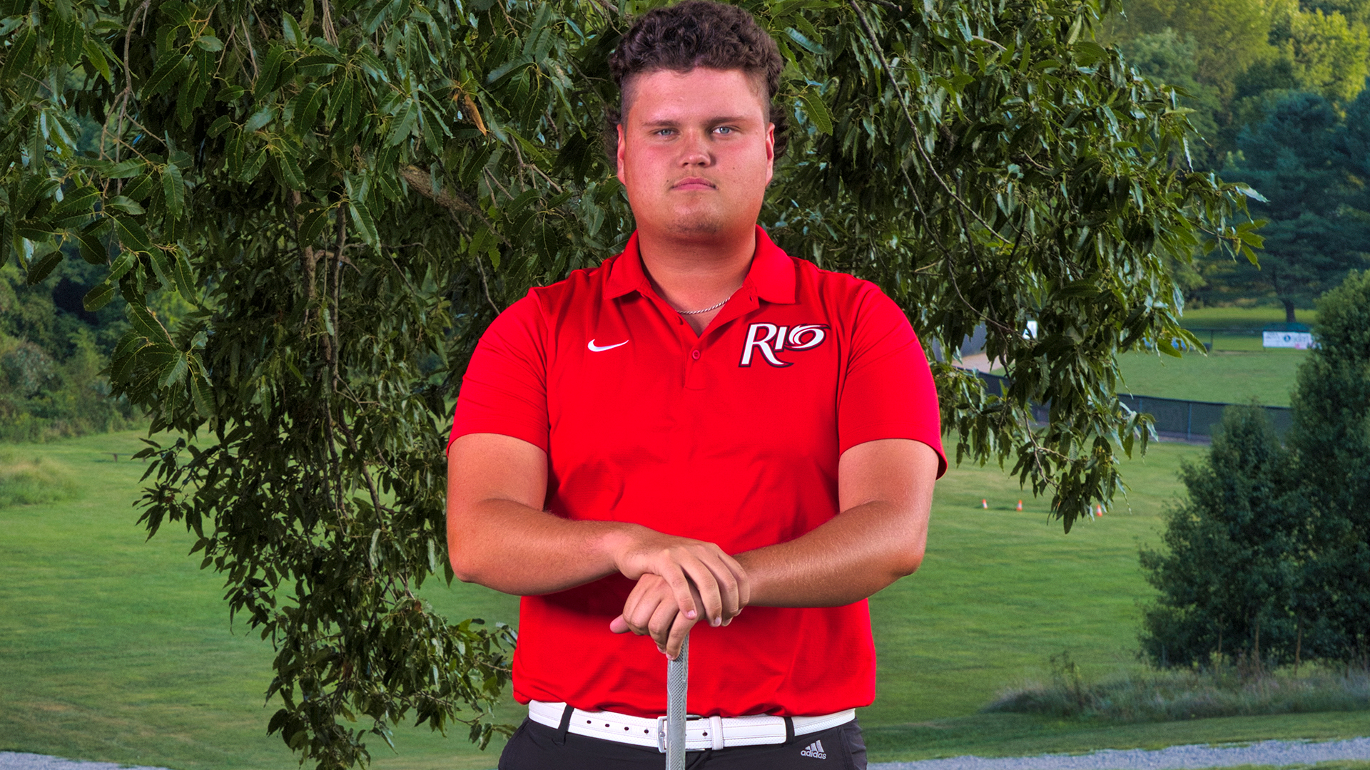 Rio Grande's Connor Ingles led the two RedStorm squads who competed in Monday's Roger Merb Invitational in McDermott, Ohio.