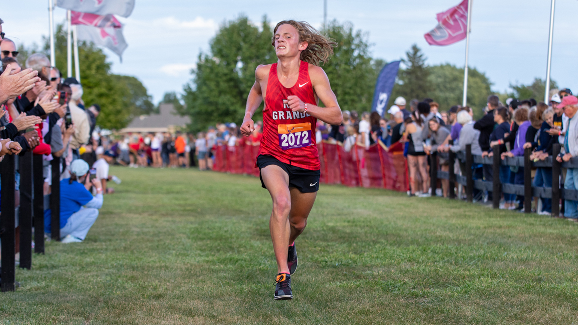 Rio Grande junior Tyler Jenkins was named the River States Conference Men's Cross Country Runner of the Week on Monday. It was his third such honor this season.